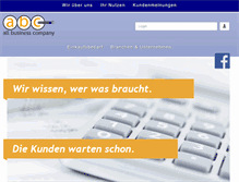 Tablet Screenshot of abcmarkets.at